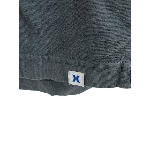 Hurley T-Shirt Mens Size M Gray‎ Sugar Skulls Day Of The Dead Dia De La Muertos - Picture 2 of 4